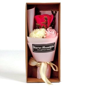 Simplybeautyful Box Scented Bath Body Petal Rose Flower Soap (Valentine’s Day)